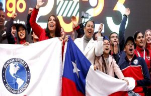 Chile recibe la bandera para los panamericanos 2023